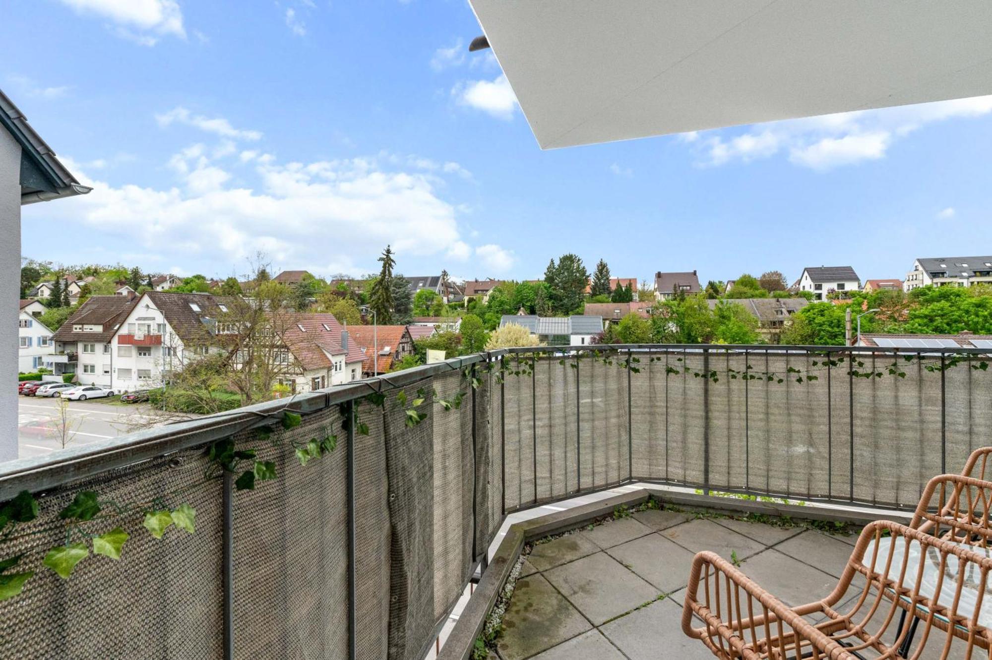 Design-Wohnung Ludwigsburg Buitenkant foto